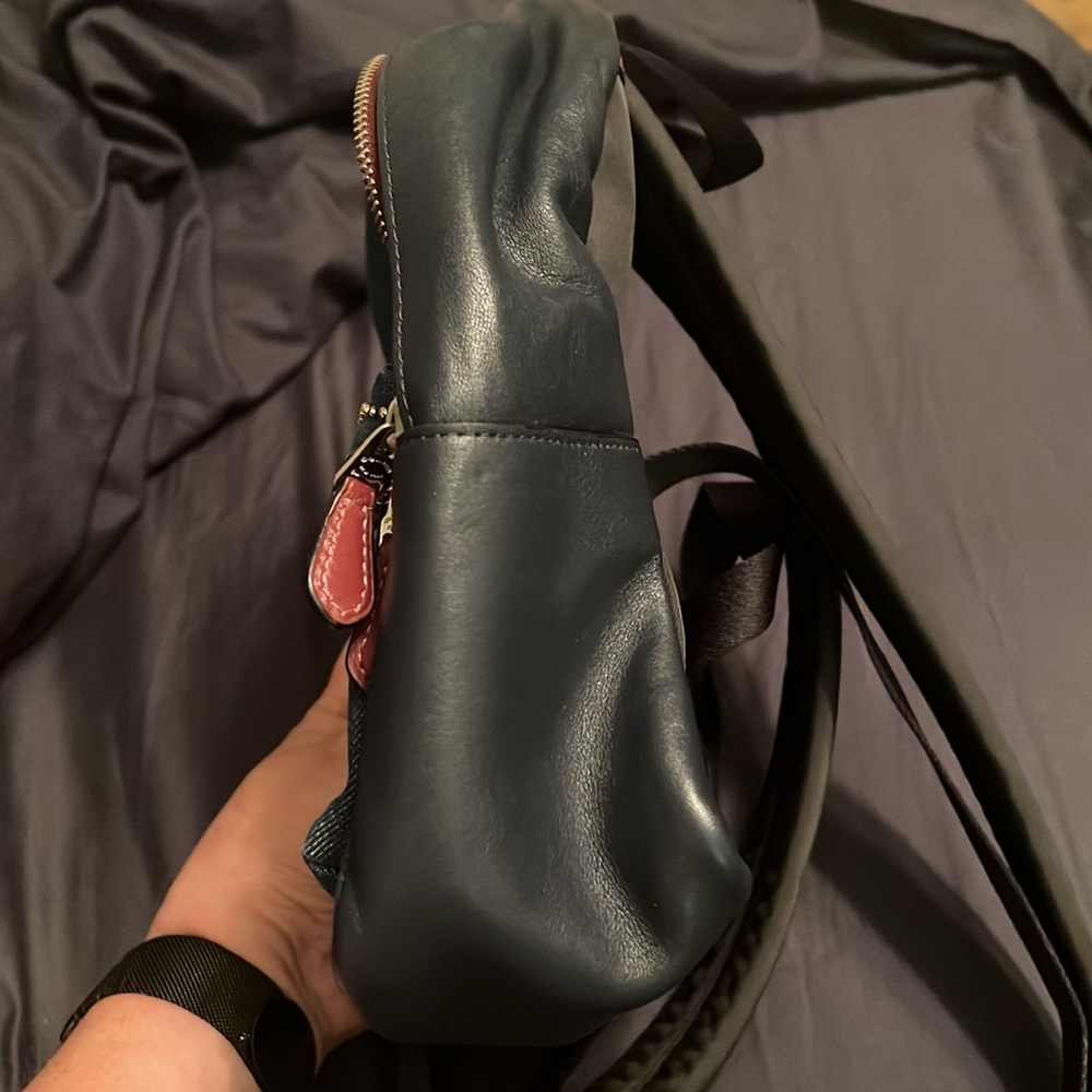 Coach mini backpack gently used - Picture 5 of 5